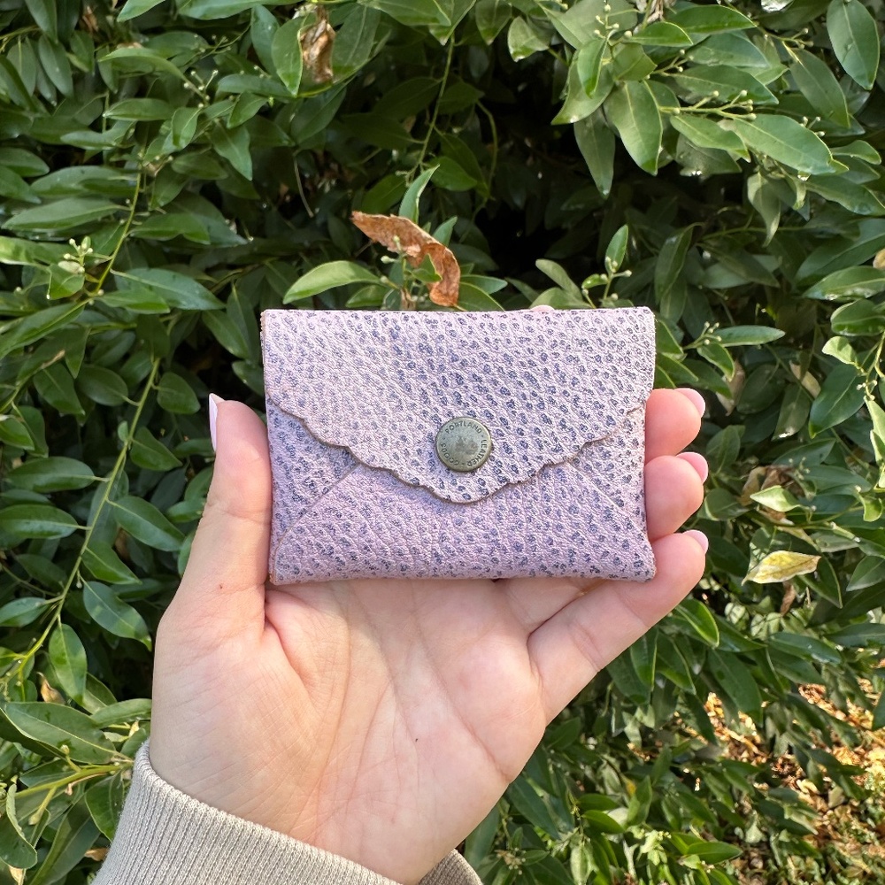 LILAC🪻 BNNU: Mini Daisy Wallet (Portland Leather Goods)